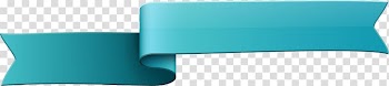 Cylinder, Hand painted blue ribbon scroll transparent background PNG clipart