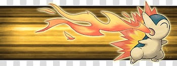 Cyndaquil Banner, Pokemon Cyndaquil illustration transparent background PNG clipart