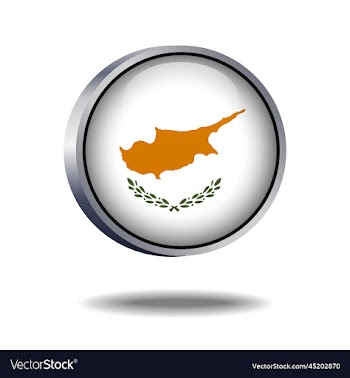 cyprus flag button