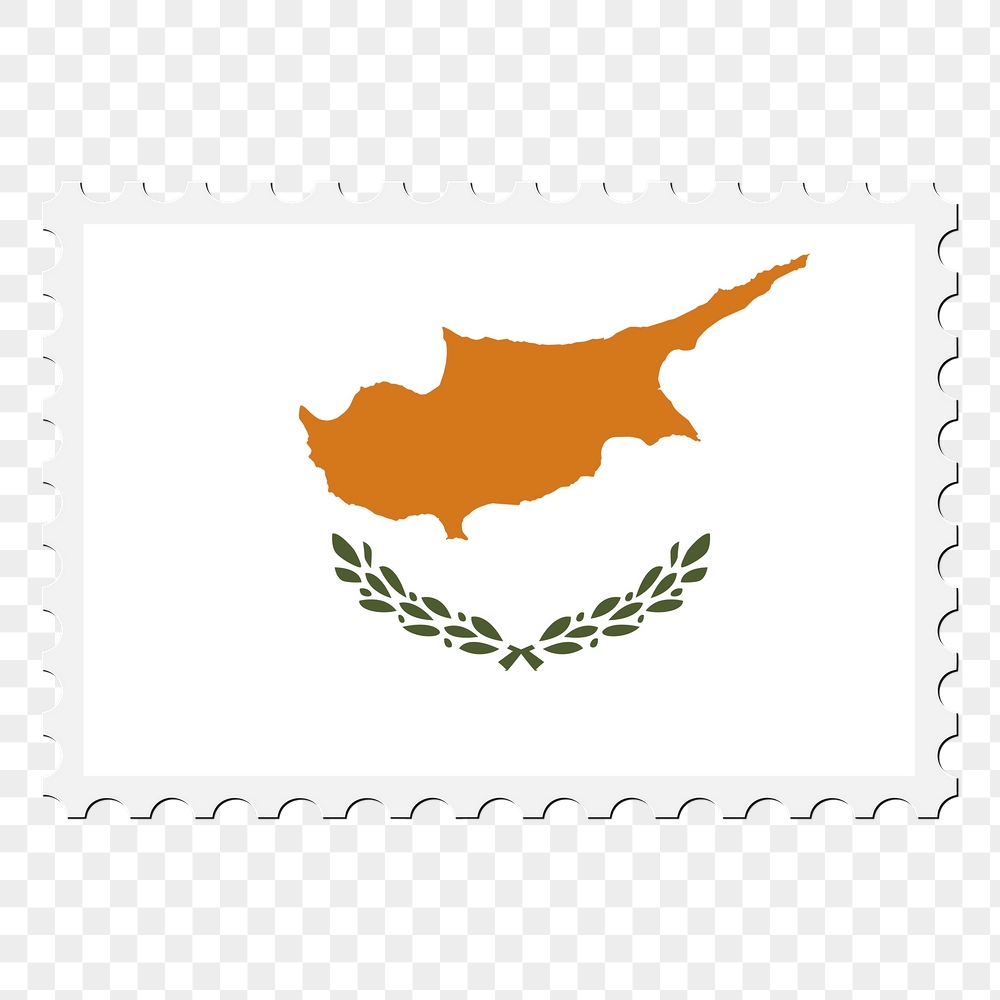 Cyprus flag png sticker, postage | Free PNG - rawpixel
