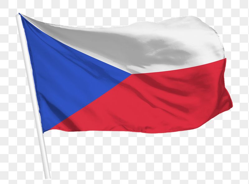 Czechia flag png waving, national | Free PNG - rawpixel
