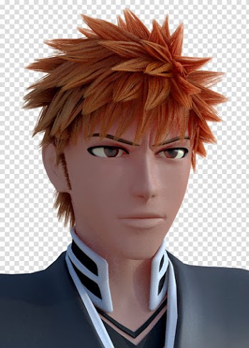 D Anime Bleach Ichigo Kurosaki Update transparent background PNG clipart