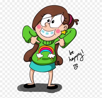 D By Cosmicponye - Girl With Braces Cartoon