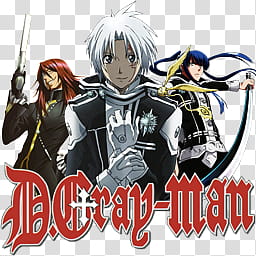 D Gray Man Anime Icon, DGrayManb transparent background PNG clipart