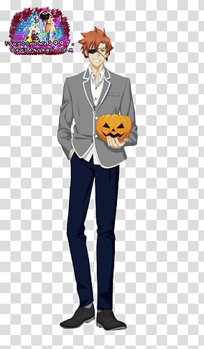 D Gray man HALLOW Lavi render transparent background PNG clipart