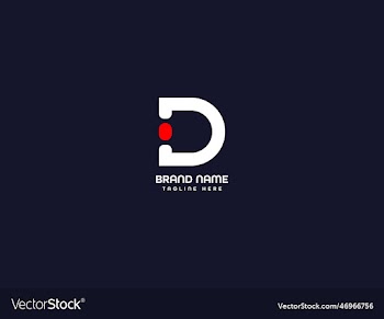 d letter logo