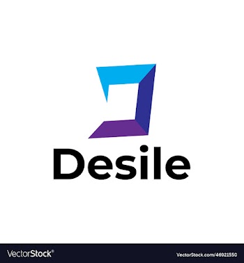 d letter minimal logo design
