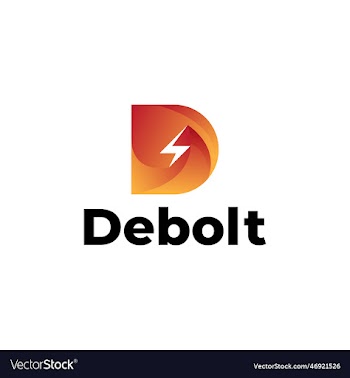 d letter modern 3d logo design