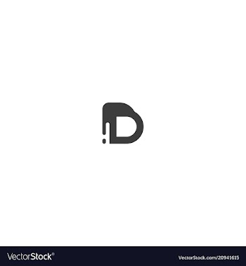 D logo vector image