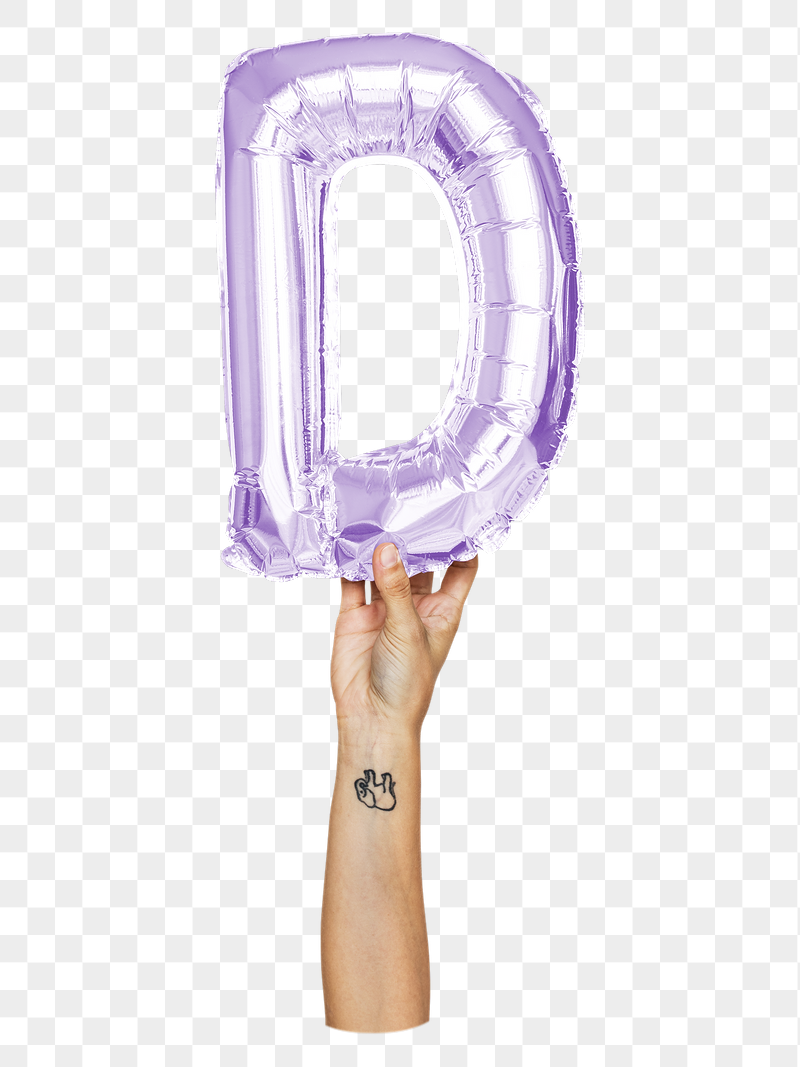 D png English alphabet, balloon | Free PNG - rawpixel