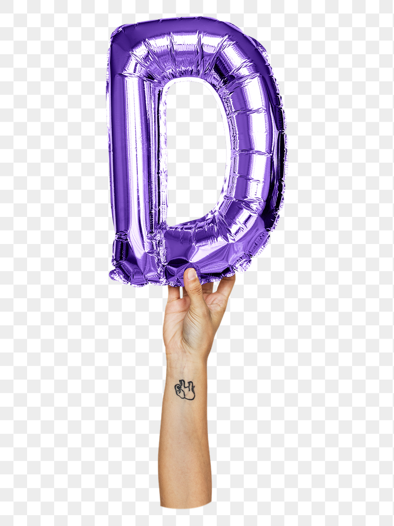 D png English alphabet, balloon | Free PNG - rawpixel