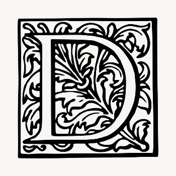 D typography badge clipart, vintage | Free Vector - rawpixel