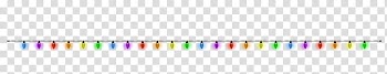 D Xmas Lights, lit multicolored string lights illuistration transparent background PNG clipart