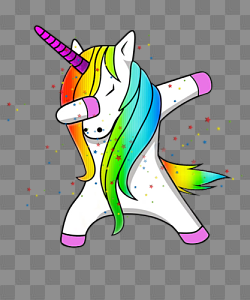 Dabbing Unicorn Shirt Dab Hip Hop by hama | Inktale