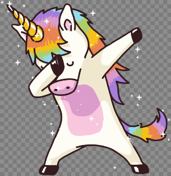 Dabbing Unicorn Shirt Dab Hip Hop Funny Magic Shower - Dabbing ...