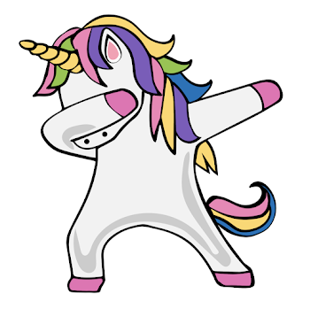 Dabbing Unicorn Transfer – Sage Creek Originals