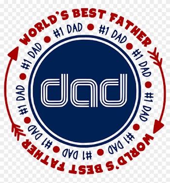 Dad Circle Words - Technics Duplex 5 Slipmats