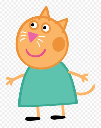 Daddy Pig Mummy Pig Cat Mr. Elephant - PEPPA PIG 
