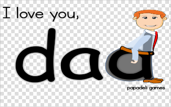 Daddy PNG High-Quality Image