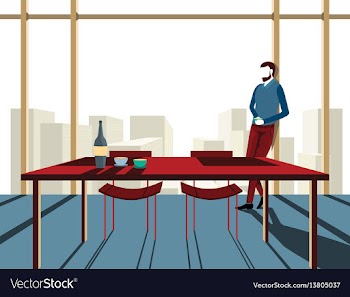 Daily life vector image