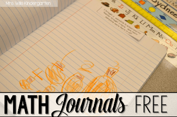Daily Math Journal Freebie