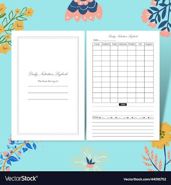 daily nutrition logbook