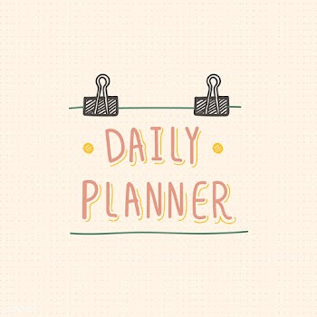 Daily planner schedule | Free stock vector - 1016690