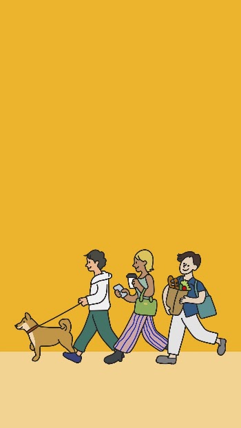 Daily routines phone wallpaper, character | Free Vector - rawpixel