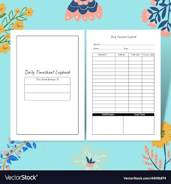 daily timesheet logbook