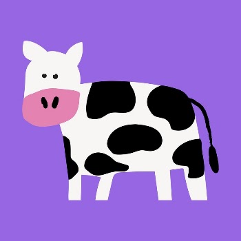 Dairy cattle, cow sticker, cute | Free Vector Illustration - rawpixel