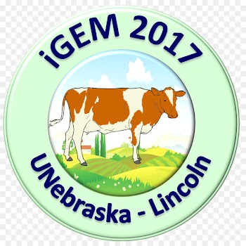 Dairy cattle Logo Product - bacterium badge 