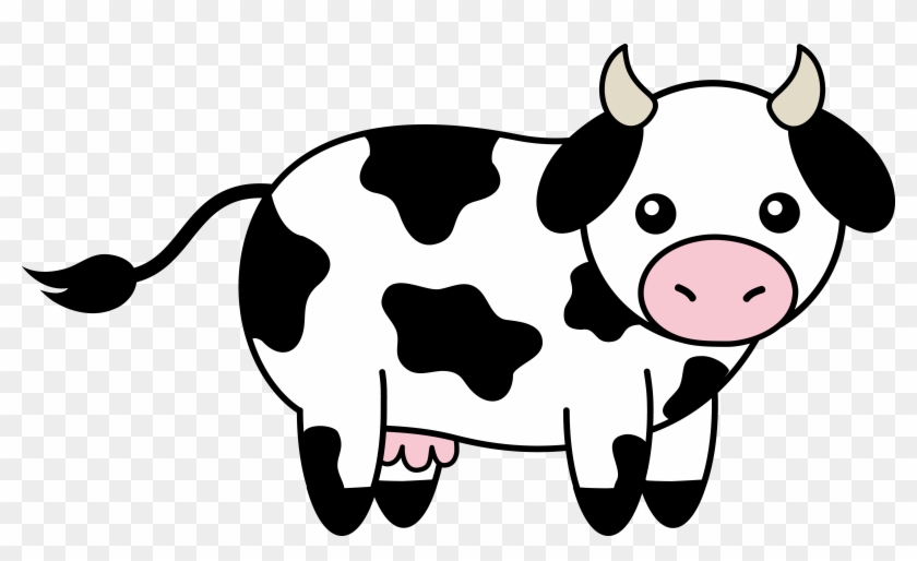 Dairy Cow Clipart - Cute Cows