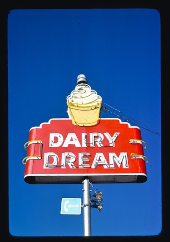 Dairy Dream ice cream sign, Rt. 90, Ocean… | Free public domain photo