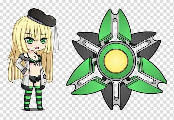 Daisy Baka Anime Fidget Spinner transparent background PNG clipart