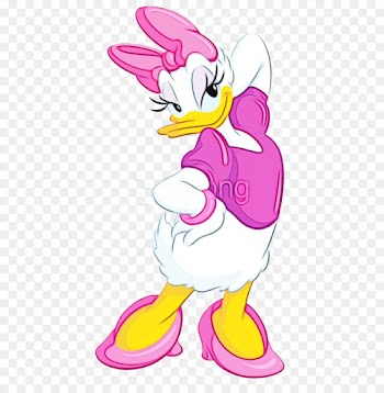 Daisy Duck, Donald Duck, Duck, White, Cartoon PNG