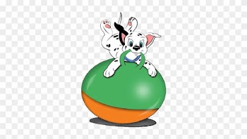 Dalmatian Clipart Baby Puppy - 101 Girl Dalmatian Clipart