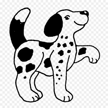Dalmatian dog Puppy Dog breed Rubber stamp Postage Stamps - puppy 