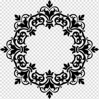 Damask Frames , damask transparent background PNG clipart