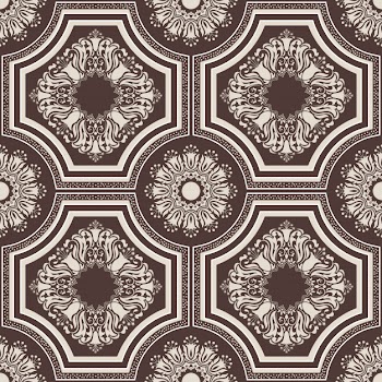 Damask seamless pattern background. classical luxury old fashioned damask ornament Free Vector