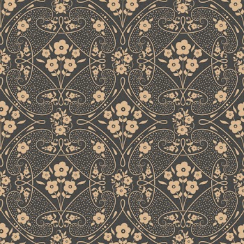 Damask seamless pattern background. classical luxury old fashioned damask ornament Free Vector