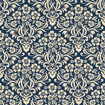 Damask seamless pattern background Free Vector