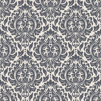 Damask seamless pattern background. Free Vector