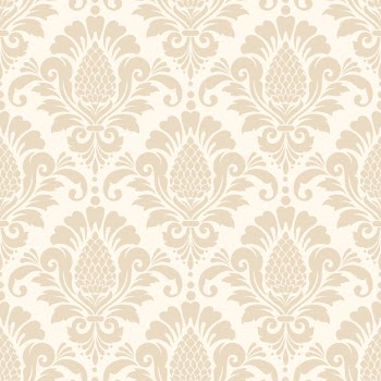 Damask seamless pattern background. Free Vector
