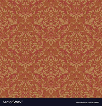 Damask seamless pattern vector image