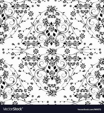 Damask seamless pattern vector image