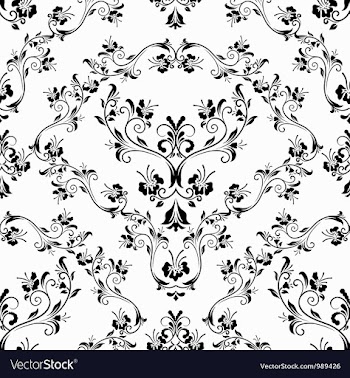 Damask seamless pattern vector image