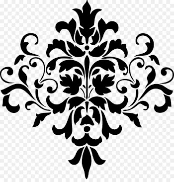 Damask Stencil Pattern - damask 