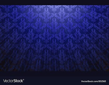 Damask wallpaper vector image