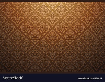 Damask web banner vector image