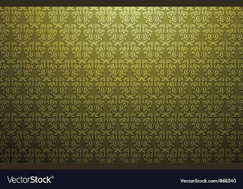 Damask web banner vector image